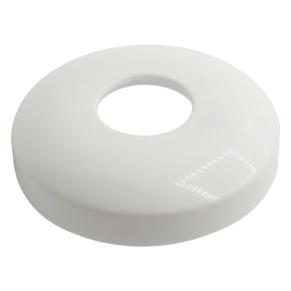 Thrifco Plumbing 1/2 IPS White Flange 4402250 - main